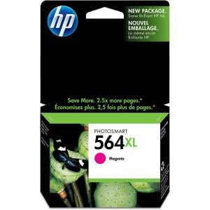 HP 564XL, (CB324WN) High Yield Magenta Original Ink Cartridge