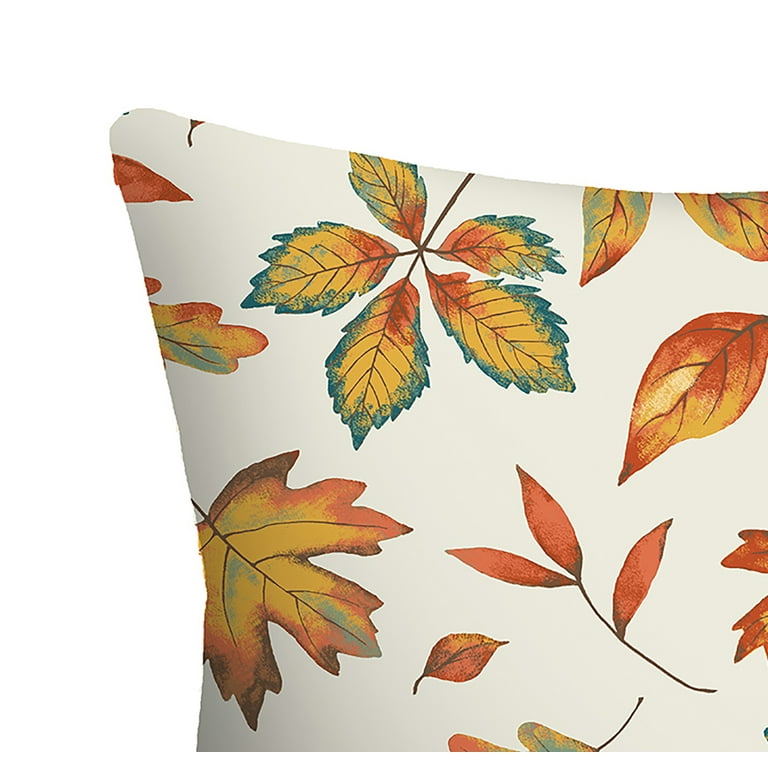 Mainstays Grey Herringbone Outdoor Toss Pillow - Set of 2