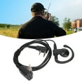 thumbnail image 3 of Walkie Talkie auricular, Resistencia de Súper Tracción A 2 A 2 Auriculares de Radio Cancelación de PVC Wire Para Club para Para Hotel para Restaurante para Restaurante, 3 of 7