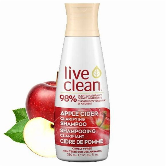 Live Clean Shampoing Clarifiant au Cidre de Pomme
