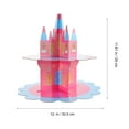 thumbnail image 3 of Shisuyan Dessert Display Tower Assorted Color 1 Pc 11.99X11.99X11.40in, 3 of 9