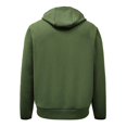 thumbnail image 2 of Sudadera Umbro Talla M Deportiva Cuello Alto con Capucha Verde Militar, 2 of 4