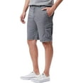 thumbnail image 3 of UNIONBAY Montego Mens Cargo Shorts for Comfort Stretch (40, Grey Goose 2019), 3 of 4