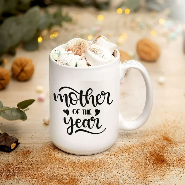 shop4ever Mom of Boys Ceramic Coffee Mug Tea Cup, Boy Mama Mother's Day  Gift 11 oz (White)