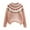 Style295·Pink Girl Sweaters, variant on XAOWF Child Kids Girls Thickened Sweaters Solid Color Round Neck Long Sleeve Retro Bulky Yarn Flower Loose Fit Knitwear Relaxed Fit Versatile Tops 18-24 Months