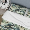 thumbnail image 4 of DESIGN ART Designart "Vintage Camo Nostalgia III" Modern Bedding Set With Shams Twin, 4 of 5