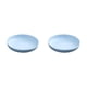 thumbnail image 3 of Kearding irrompible Estilo nórdico Ligero Paja de trigo Fruta Reunión Banquetes Platos Platos Cocina Azul 14cm Azul 14cm 2Conjunto, 3 of 6