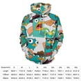 thumbnail image 2 of Phineas And Ferb Unisex Sweatshirts Loose Pullover Sweater Hooded Hoodie 3D Printing Jacket Winter Fall Clothes S, 2 of 7