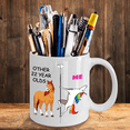 thumbnail image 2 of 22nd Birthday Gift for Women - Other 22 Year Olds Me Unicorn Coffee Mug - Funny White Porcelain Coffee 11 oz, 2 of 2