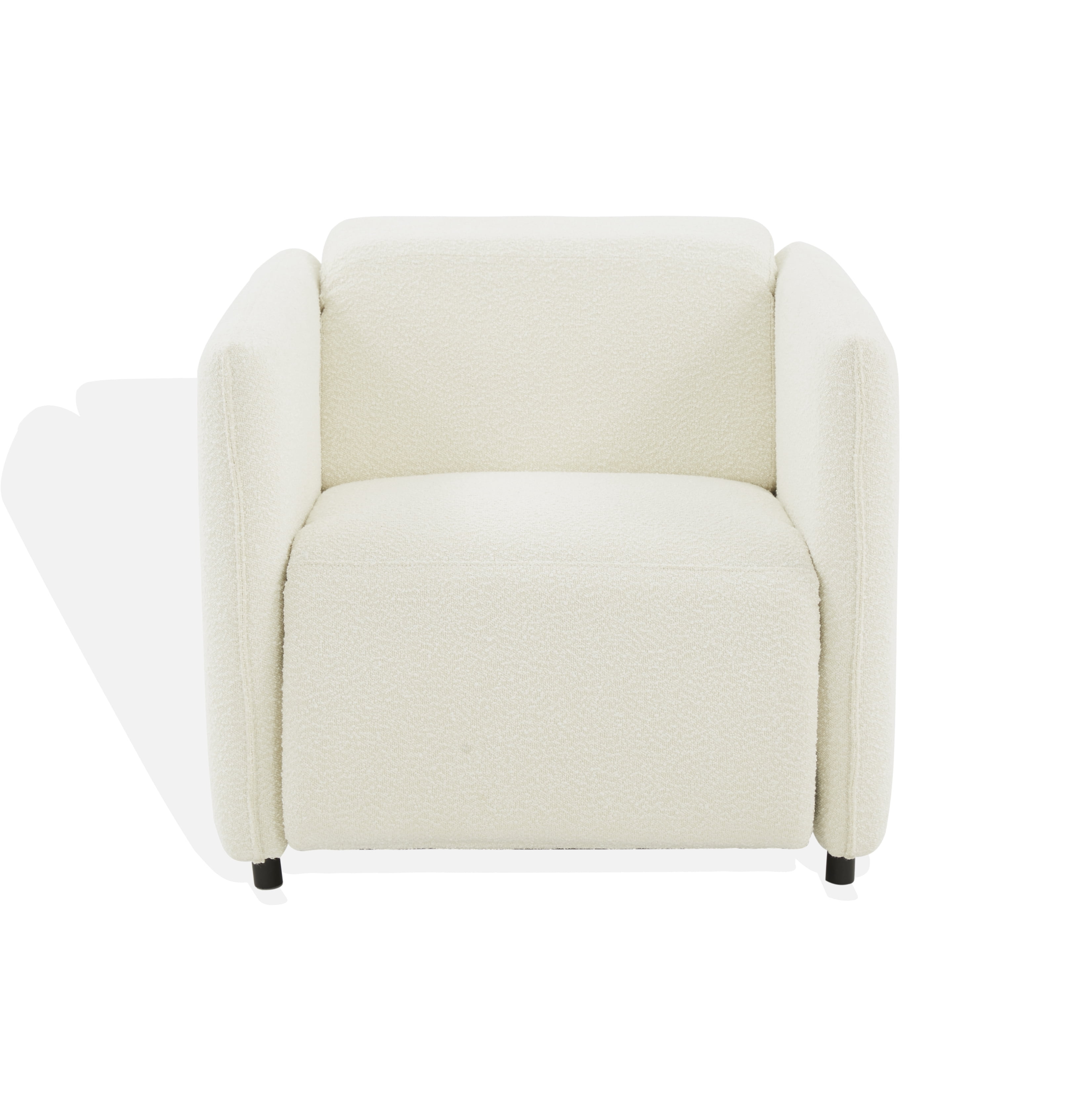 SAFAVIEH Couture Macilena Boucle Recliner, Ivory