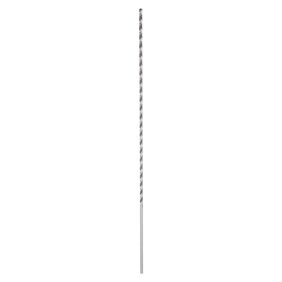 Unique Bargains 6542 Haute Vitesse en Acier 3.5mm Foret de Torsion, 300mm Longueur Tige Étendue Oxyde Noir Foret au Sol