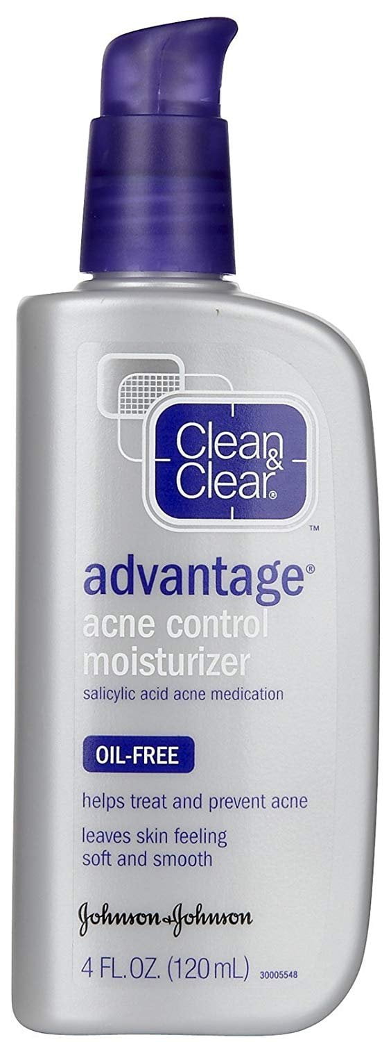 Clean & Clear Advantage Oil, Free Acne Moisturizer 4 oz
