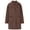 Brown, variant on Women Fall Long Cardigan Sweater Trendy Knit Jacket Coat Dressy Blazer Coatigan Red L