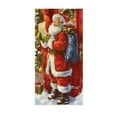 thumbnail image 2 of LmnLft Santa Claus Christmas Door Curtain, 90x180cm Holiday Door Hanging Banner for Festive Party Decoration, 2 of 6