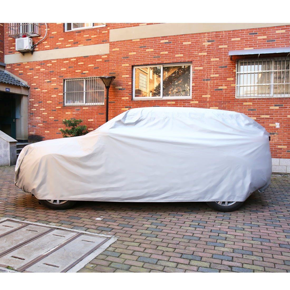 LARGE CAR BREATHABLE COVER DUST RAIN RESISTANT 483 x 178 x 120cm SALOON SUV