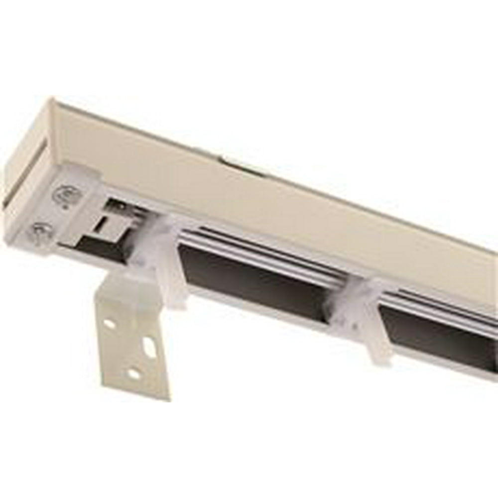 Vertical Blind Headrail Only 71 In. White