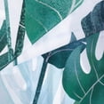 thumbnail image 4 of Tropical Shower Curtain, Green Shower Curtain, Plant Shower Curtain, Leaf Shower Curtain, Botanical Shower Curtain Set with 12 Hooks, Jungle Shower Curtain for Bathroom Decor, 72X84 inches, 4 of 6
