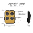 thumbnail image 3 of Universal Garage Door Remote Control Gate Opener Multifrequency Frequency 280-868mhz Fixed Rolling, 3 of 5