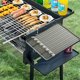 thumbnail image 4 of Tapete grande de gel de sílice para espátula con almohadilla antigoteo para asar y cocinar, protector de encimera resistente al calor para utensilios de horno y estufa Aestivo | Gris |, 4 of 7