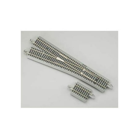 Turnout Ez Track - 44132 E-Z Command N/S #5 Left Turnout HO Multi-Colored