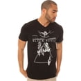thumbnail image 1 of Camiseta gráfica para hombre con Cuello en V The Ninth Gate Black Scale negro pequeña, 1 of 1