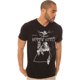 thumbnail image 1 of Camiseta gráfica para hombre con Cuello en V The Ninth Gate Black Scale negro pequeña, 1 of 1