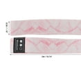 thumbnail image 2 of Unique Bargains 1 Pc Women Yoga Stretch Band for Gym Stretching Exercise Pink Polyster Cotton Latex, 2 of 4