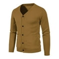 thumbnail image 1 of Birdeem Mens Cardigan Sweaters with Buttonsmens Fashionable Solid Color Cardigan Pocket Button Knit Sweater Jacket, 1 of 7