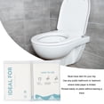 thumbnail image 4 of Disposable Toilet  Cover, Travel Disposable Toilet  Cover Unisex Compostable Essential  for Beauty Salon, 4 of 8