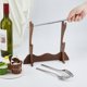 thumbnail image 3 of Soporte de flauta de 2 niveles, de madera, para flautas y katanas., 3 of 6
