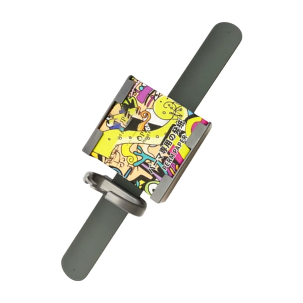 200 piezas de papeles para permanente, herramienta de salón para el hogar, caja de papel para permanente, pulsera, rodillo, cabello con pulsera