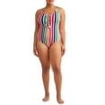 thumbnail image 2 of Women's Plus Terra Stripe One Piece Swimsuit, 2 of 4
