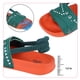 thumbnail image 4 of Sandalias Slides Tsukare para niños y niñas, color naranja, talla 8, 4 of 6