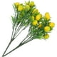 thumbnail image 3 of 2pcs Artificial Lemon Tree Stem Fake Fruit Branches Faux Lemon Branch Arrangement for Home, 3 of 5