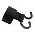 thumbnail image 2 of Paire de Crochets de Levage de Poids pour Gym, Sangles de Gants, Sangles de Poignet (Noir), 2 of 6