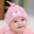 thumbnail image 3 of SPRING PARK Baby Boys Girls Infant Warm Hat Kids Beanies Knotted Cap Sleep Cap Tail Hats, 3 of 3