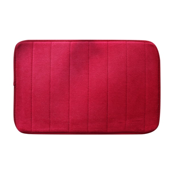 Xihbxyly Alfombra de Baño de Espuma Viscoelástica con Diseño de Adoquines En Relieve, Supersuave y Absorbente, con Base de Pvc Antideslizante, Ideal para Baño, Ducha y Dormitorio, Cómoda Alfombra de