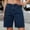 Dark Blue, variant on Women’s High-Waisted Denim Bermuda Shorts, Classic Baggy Denim Shorts with Pockets, Womens and Women's Sky Blue,Size S-3XL