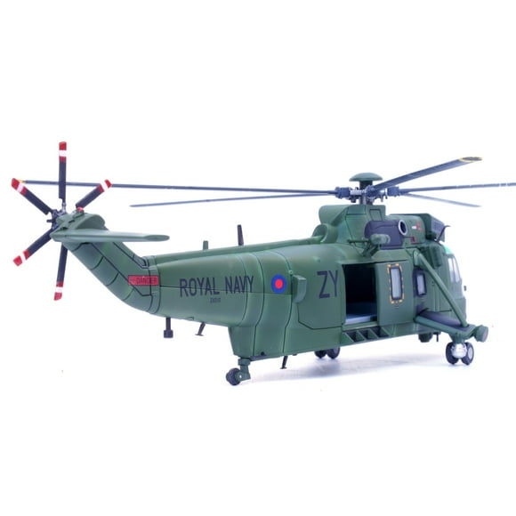 23.6cm Diecast Alloy 1/72 Scale Royal Navy Sea King HC.4 Helicopter Aircraft Model Toy Gift TAPDRA Spare Part
