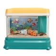 thumbnail image 1 of Juguetes de pesca Acuario artificial, Mini acuario para niños Acuario Juguetes de pesca Mini acuario para niños Grado profesional, 1 of 8