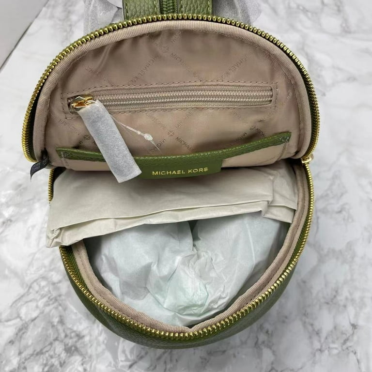 Louis Vuitton Tiny Backpack Khaki Green/Beige/Cream in Cowhide