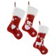 thumbnail image 3 of calcetines de Navidad con luces LED para colgar de Navidad con bordado , adorno de Navidad para chimenea, decoración de árbol de NavidadAncianos1PCS, 3 of 5