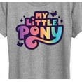 thumbnail image 3 of My Little Pony - Gradient Logo - Women's Short Sleeve Graphic T-Shirt, 3 of 5