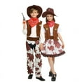 thumbnail image 1 of Disfraz de Halloween para niños, disfraz de vaquero, conjunto de chaleco vaquero y pantalones vaqueros occidentales, 1 of 5