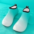thumbnail image 4 of Gradient Water Shoes, Water Shoes for Women Men for Swim Pool Beach Camping Cruise Vacation Quick-Dry Aqua Socks Barefoot Yoga Travel Accessories Must Haves Zapatos De Agua 2026 New, Green 10, 4 of 4