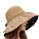thumbnail image 1 of Sombreros de malla para el sol para mujer, ligeros, plegables, para playa, con ala ancha, sombrero de pescador, 1 of 5