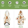 thumbnail image 6 of Xecao Squirrel Pattern Sweatshirts Winter Pet Dog Hoodie Puppy Coat Dog Sweaters Dog Clothes with Hat Dog Clothes Costume Outfit,Small Pets Wear-X-Small, 6 of 7