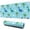 Light Blue Dinosaurs, variant on Long Mouse Pads for Desk,Light Blue Dinosaurs Palms Eggs Pattern Desk Mats on Top Of Desks, Desk Mouse Pad Extra Large with 3mm Non-Slip Base and Stitched Edge for Gaming,Office,Work,Home 31.5"x11.8"