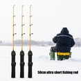thumbnail image 3 of Joernso Portable Fishing Rod Ultrashort Comfortable to Grip Exquisite Universal Ice Fishing Pole for Gifts, 3 of 7