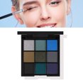 thumbnail image 4 of Nannigr sombra de ojos mate con placa de sombra de ojos de 9 colores utilizada para maquillaje ANGGREK  Otros, 4 of 8